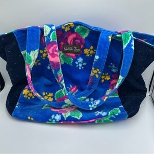 Matilda Jane Sweet Sunshine Bag NO Towel Polka Dot Floral Tote Terry Cloth Beach